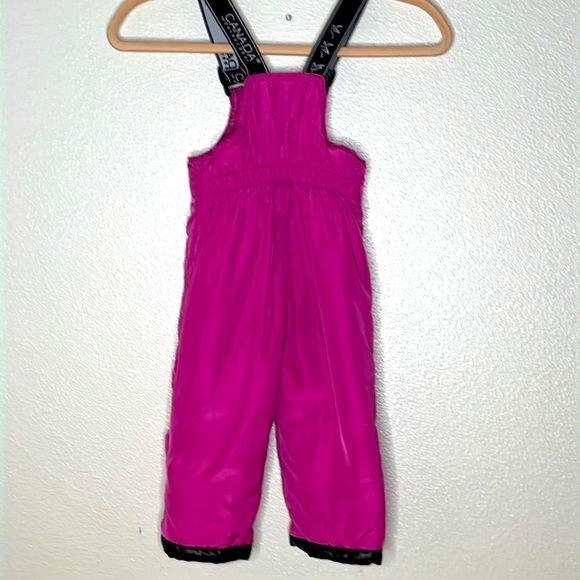 Canada weather gear, snow suit, 24 m, pink, gaiters, adjustable shoulder straps - Picture 2 of 9